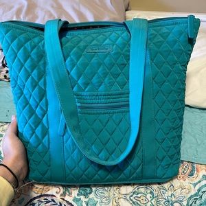 Vera Bradley Peacock Blue Villager